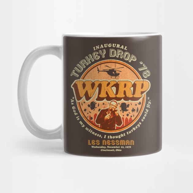 WKRP Turkey Drop '78 by Alema Art